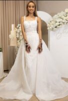 Classic White Lace Bridal Dress